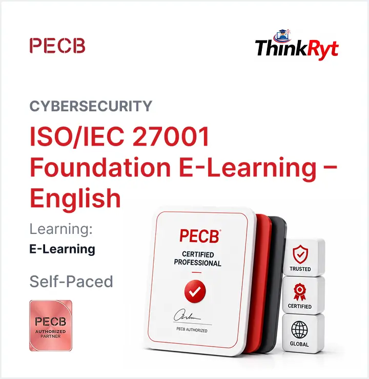 ISO/IEC 27001 Foundation E-Learning – English