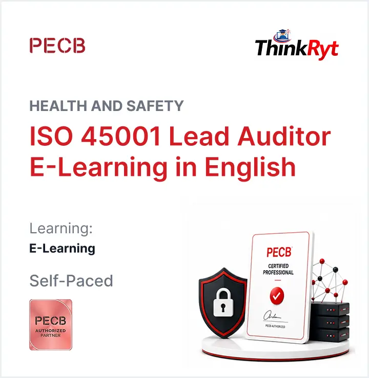 ISO 45001 Lead Auditor E-Learning in English