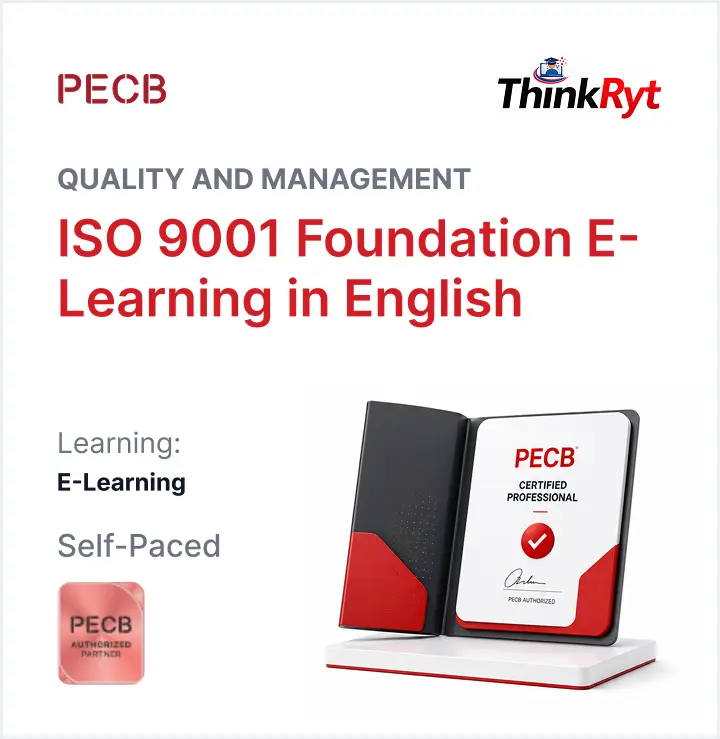 ISO 9001 Foundation E-Learning in English