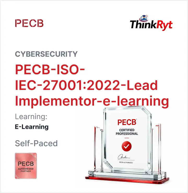 PECB-ISO-IEC-27001:2022-Lead Implementor-e-learning-in-english- Special