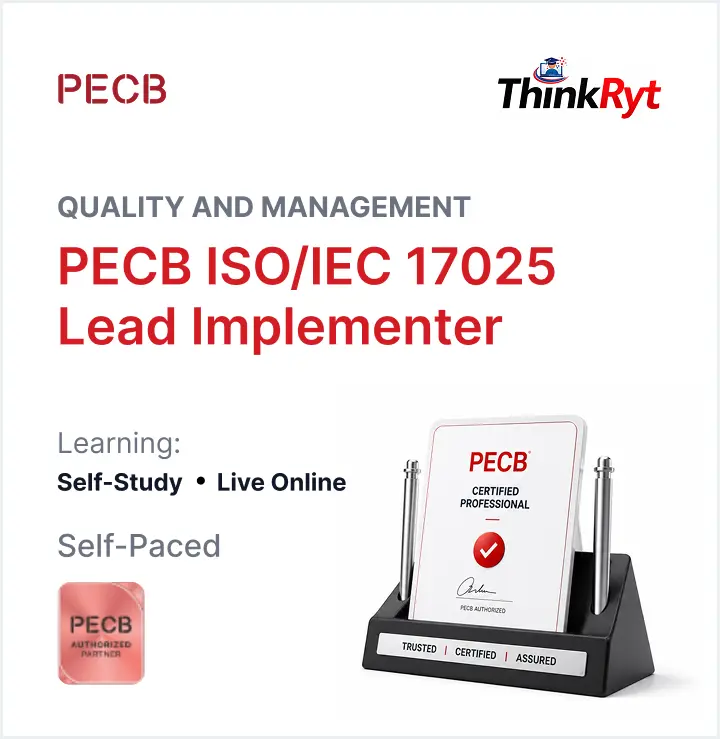 PECB ISO/IEC 17025 Lead Implementer