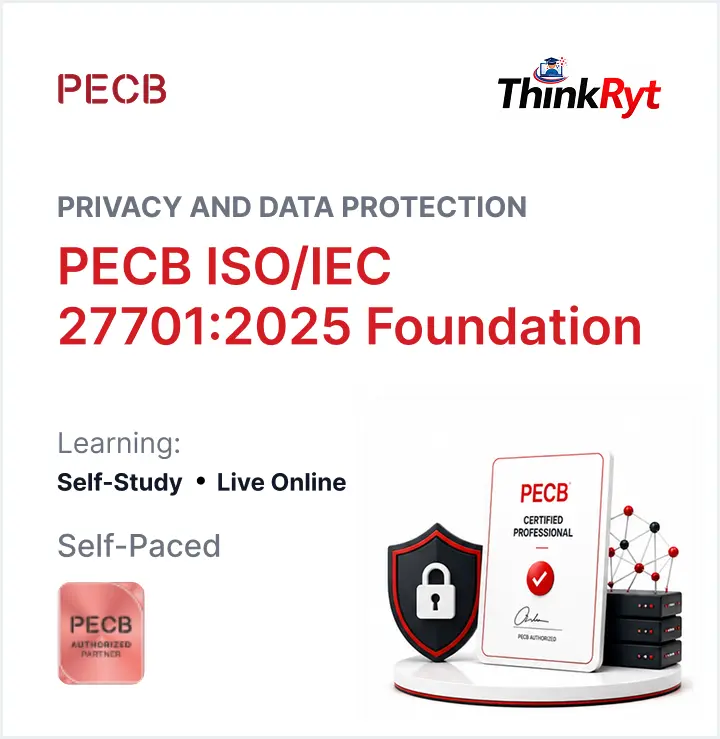 PECB ISO/IEC 27701:2025 Foundation