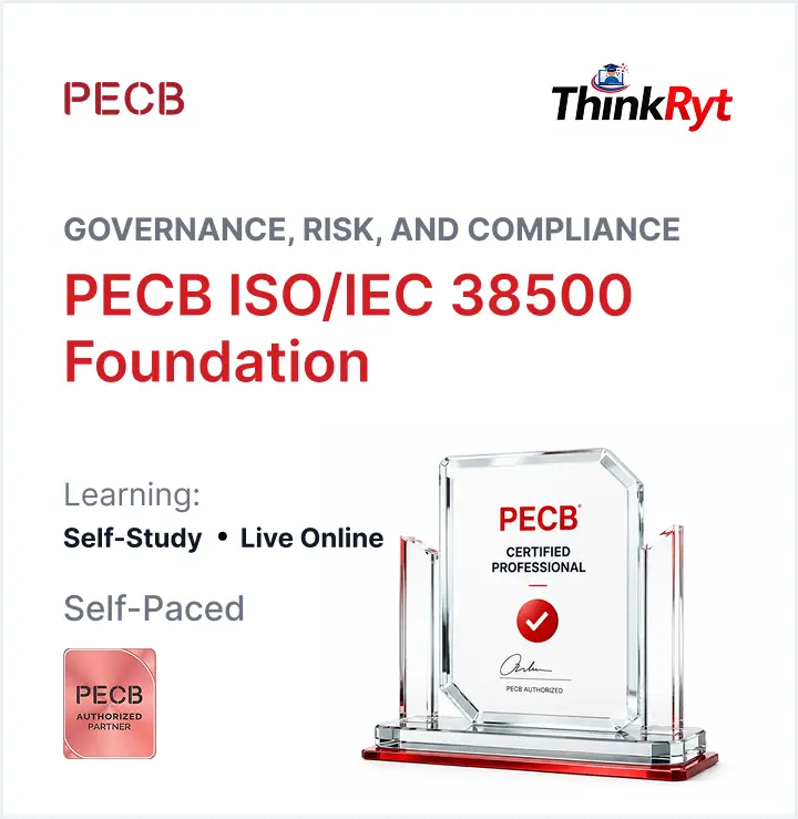 PECB ISO/IEC 38500 Foundation