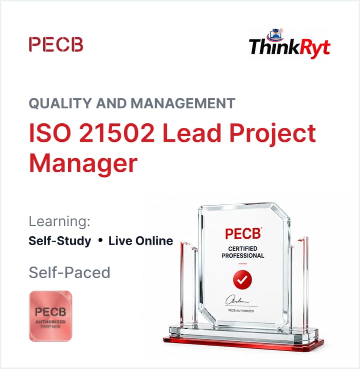 ISO 21502 Lead Project Manager