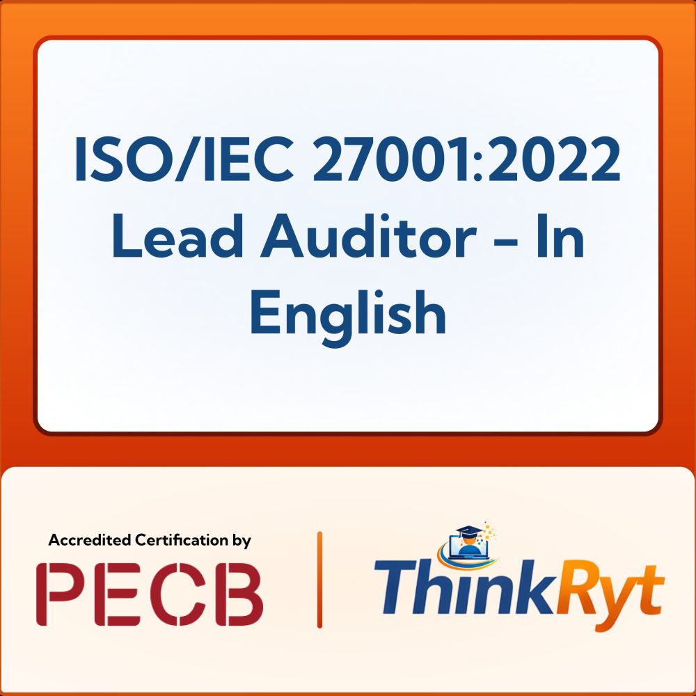 PECB ISO/IEC 27001:2022 Lead Auditor E-Learning in English