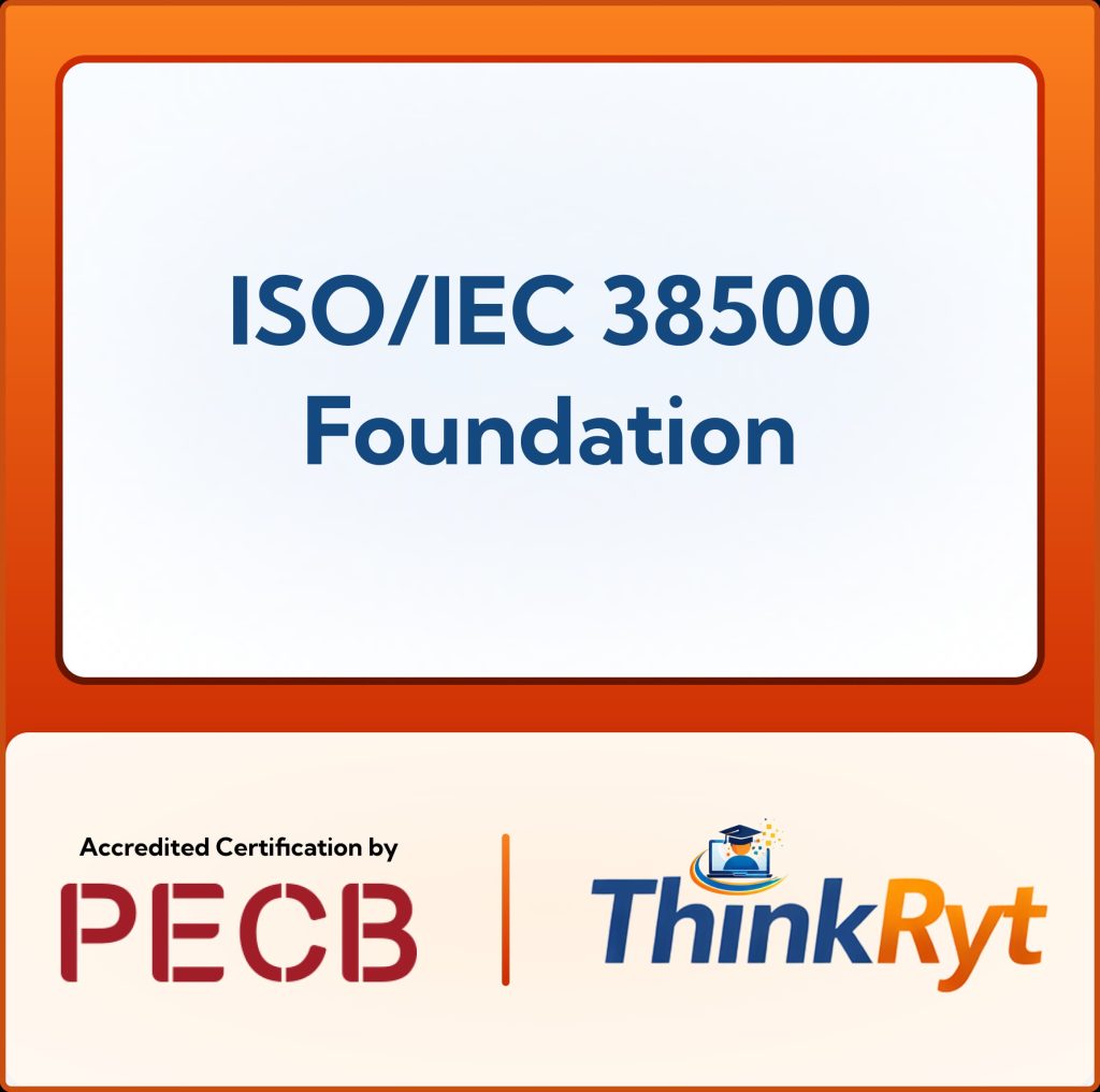 PECB ISO/IEC 38500 Foundation Self Study in English. | PECB ...