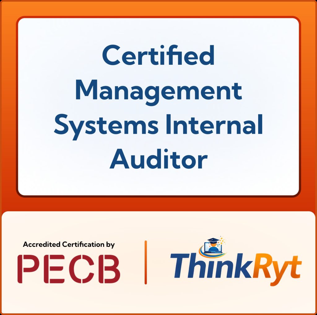 Certified Management Systems Internal Auditor – Live Online – English ...