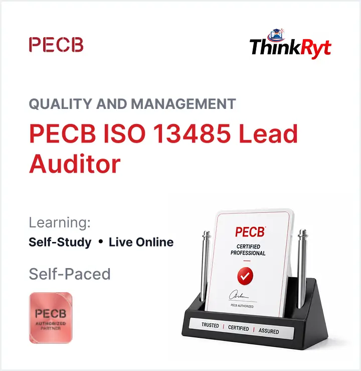 PECB ISO 13485 Lead Auditor
