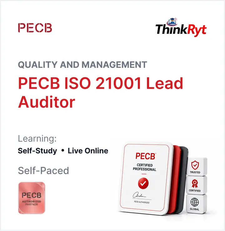 PECB ISO 21001 Lead Auditor