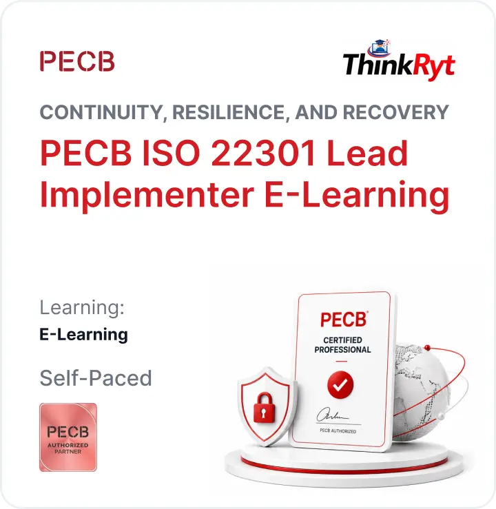 ISO 22301 Lead Implementer E-Learning