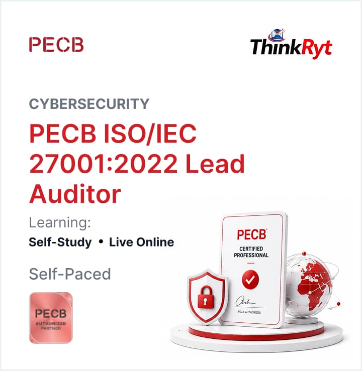PECB ISO/IEC 27001:2022 Lead Auditor E-Learning in English