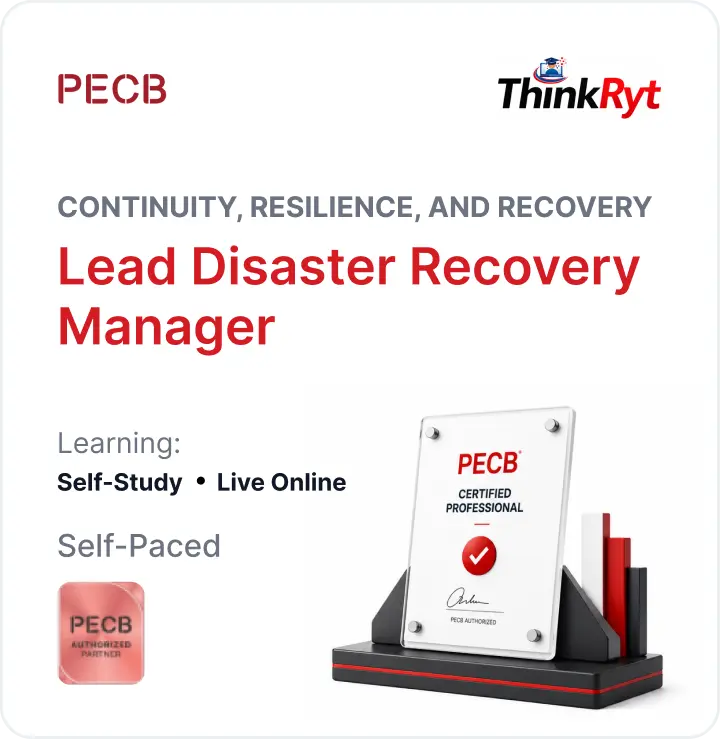 Lead Disaster Recovery Manager